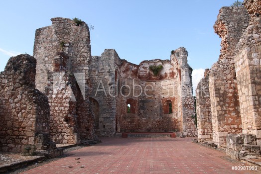 Image de Saintt Domingue Murs de lhopital San Nicolas de Bari